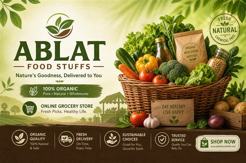 ABLAT Food Stuffs — organic grocery e-commerce